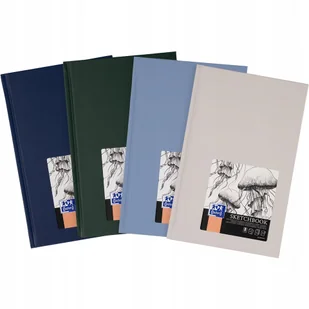 Szkicownik ARTISTIC Sketchbook A5 96k mix 100g. szyty 400180721 OXFORD - Szkolne artykuły papiernicze - miniaturka - grafika 1