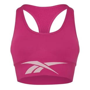 Reebok Damski biustonosz sportowy bezszwowy - Biustonosze - miniaturka - grafika 1