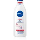 Balsamy i kremy do ciała - Nivea Repair & Care Body Lotion Mleczko do ciała 400 ml - miniaturka - grafika 1