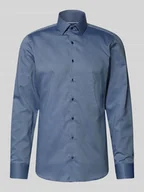 Koszule męskie - Koszula biznesowa o kroju slim fit z kołnierzykiem typu kent - miniaturka - grafika 1