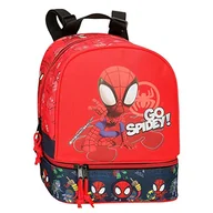 Plecaki - Marvel Go Spidey Plecak z uchwytem na przekąski czerwony 23 x 28 x 13 cm poliester 8,37 L, czerwony, plecak z uchwytem na przekąski, Czerwona, Plecak z uchwytem na przekąski - miniaturka - grafika 1