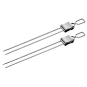 Ruszty - Küchenprofi 1066482802 podwójne patyczki do szaszłyków, -częściowy zestaw, ze stali nierdzewnej, srebrny, 1,8 x 10 x 38 cm 1066482802 - miniaturka - grafika 1