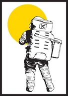 Plakaty - Galeria Plakatu, Kosmos (żółty), 61x91,5 cm - miniaturka - grafika 1