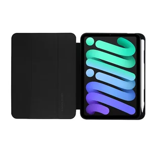 Apple Crong Crong FlexFolio Etui Obudowa do iPad Mini 6 (2021) z Funkcją Pencil (Black) CRG-FXF-IPDM6-BLK - Etui do tabletów - miniaturka - grafika 4