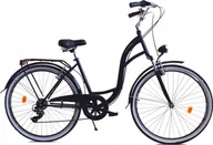 Rowery - Dallas Bike Rower Dallas City 28&quot; 7spd LUX - czarny - miniaturka - grafika 1