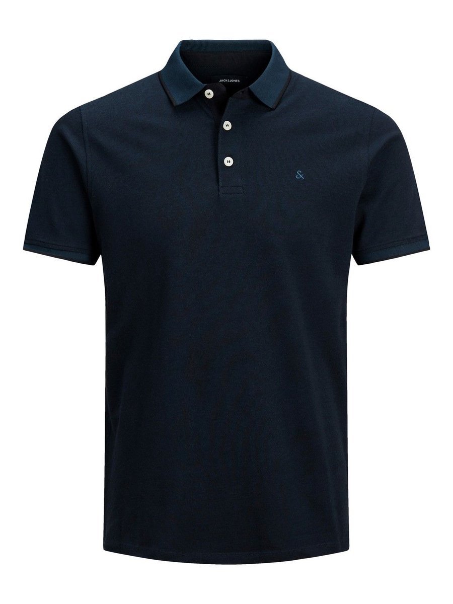 polo uomo jack and jones 12143859 paulos polo ss dark navy