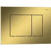 Przyciski spłukujące - Mexen Tex 02 przycisk spłukujący, złoty szampański błyszczący - 6102-08 - miniaturka - grafika 1