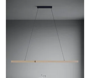 Eglo 390369 - LED Żyrandol ściemnialny na lince MONTEBUONO LED/21W/230V 3000K brązowy - Lampy sufitowe - miniaturka - grafika 1