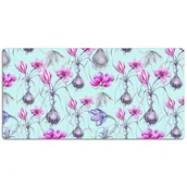 Podkładki na biurko - Podkładka na biurko Krokusy z cebulami 120x60 cm, Dywanomat - miniaturka - grafika 1