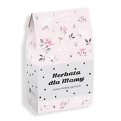 Herbata - Herbata dla Mamy w kwiecistej torebce  - prezent upominek 10 herbat smakowych na Dzień Matki 9x5g, 1x8g - miniaturka - grafika 1