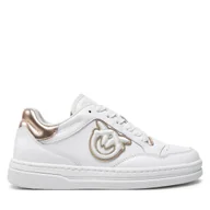 Sneakersy damskie - Sneakersy PINKO Mandy 01 SS0049 P035 Biały - miniaturka - grafika 1