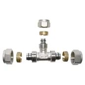 Łączniki, trójniki, kształtki - Trójnik redukcyjny 16x20x16 Invena Prov - miniaturka - grafika 1