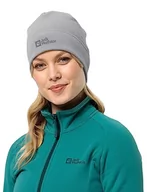 Czapki damskie - Jack Wolfskin Real Stuff czapka beanie Slate Grey One Size - miniaturka - grafika 1