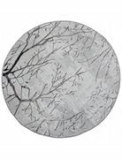 Dywany - Dywan okrągły Century Gałęzie szary śr. 120 cm - miniaturka - grafika 1