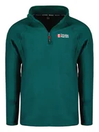 Odzież trekkingowa męska - Canadian Peak Bluza polarowa "Tugeak" w kolorze ciemnozielonym - miniaturka - grafika 1