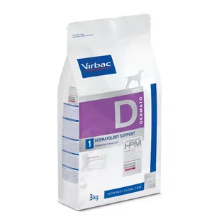VIRBAC Dermatology Support Dog 3kg - Sucha karma dla psów - miniaturka - grafika 1