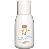 Podkłady do twarzy - Clarins milky auburn Upiększające mleczko do makijażu Milky Boost Podkład 50ml - miniaturka - grafika 1