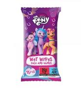 Dekoracje domu - My Little Pony chusteczki nawilżane 15 sztuk - miniaturka - grafika 1