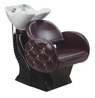 Myjki fryzjerskie - Myjnia myjka fryzjerska barberska Anthony do salonu fryzjerskiego barberskiego ruchoma ceramiczna misa armatura bateria słuchawka - miniaturka - grafika 1
