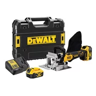 Frezarki - DeWalt DCW682P2-QW akumulatorowa frezarka do rowków lamelownica 18V 2x5,0Ah w walizce - miniaturka - grafika 1