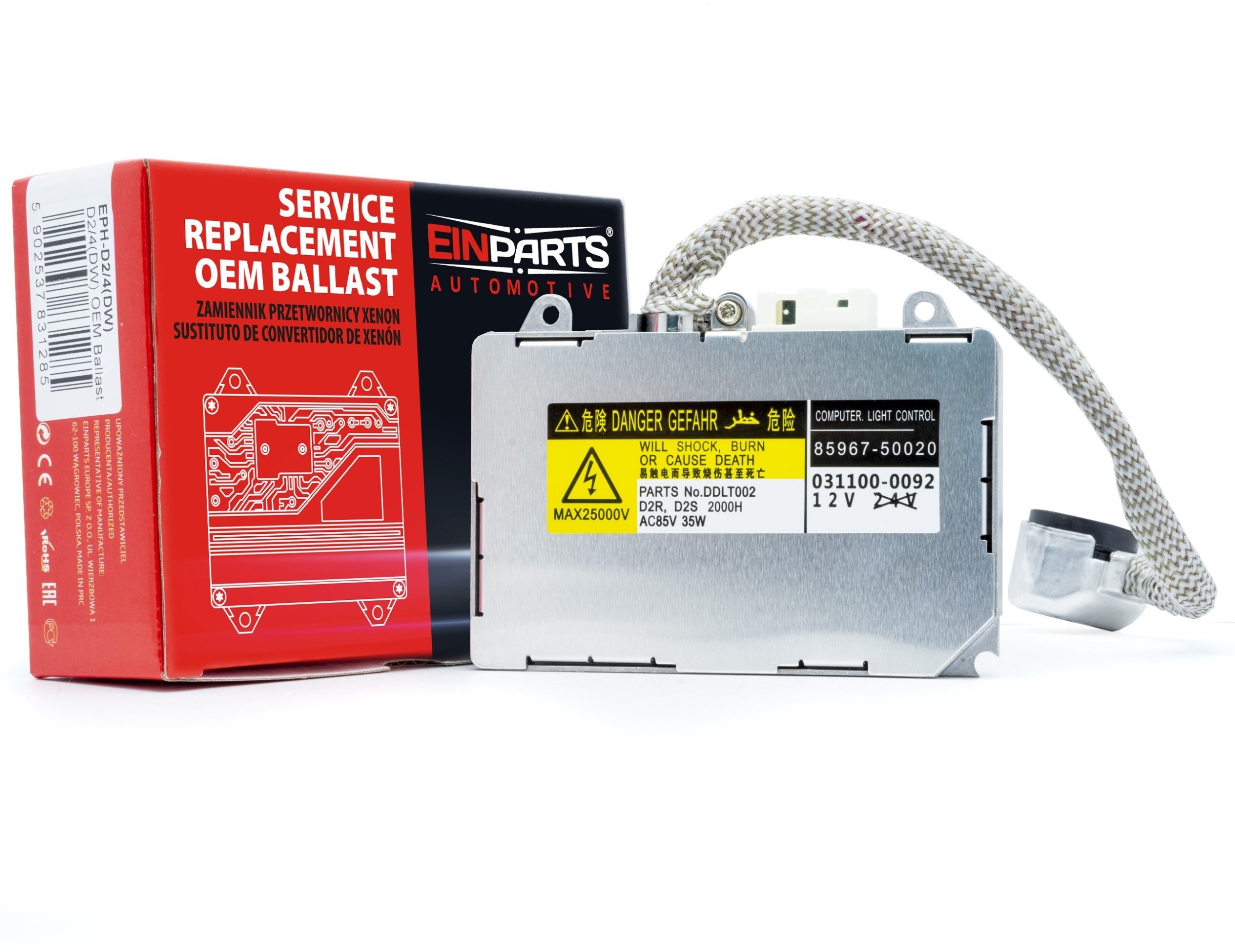 Przetwornica Einparts Automotive EINPARTS PRZETWORNICA XENONOWA DO LEXUS ES IS RX SC TOYOTA PRIUS AVALON 35W