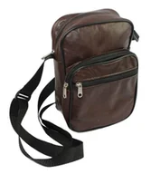 Torby męskie - Torba męska PolskaGalanteria (PL) Pionowa WACEK MAŁY BRĄZOWY 22 x 16 x 10 [cm] - miniaturka - grafika 1