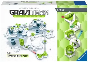 GraviTrax Ravensburger  Speed zestaw startowy z 185 częściami  tor kulowy dla dzieci, interaktywny tor świdry, zabawka konstrukcyjna dla chłopców i dziewczynek od 8 lat - Zabawki konstrukcyjne - miniaturka - grafika 2