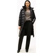 Kurtki damskie - Tommy Hilfiger Puchowy płaszcz - miniaturka - grafika 1