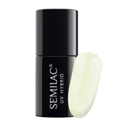 Lakiery hybrydowe - Semilac Summer lakier hybrydowy 497 Green Groove 7ml - miniaturka - grafika 1