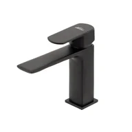 Baterie umywalkowe - Leziter Bateria umywalkowa Sofia czarna - miniaturka - grafika 1