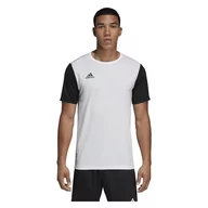 Piłka nożna - Adidas Koszulka Estro DP3234 TS/white/black M - miniaturka - grafika 1