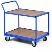 Wózki magazynowe - B2B Partner Warsztatowy wózek półkowy 101208 - miniaturka - grafika 1