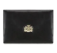 Biżuteria - akcesoria - Etui na dokumenty ze skóry naturalnej czarne - miniaturka - grafika 1