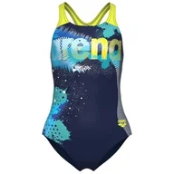 Stroje kąpielowe dla dziewczynek - Strój Kąpielowy Arena Light Tricks Swimsuit Swim Pro - miniaturka - grafika 1