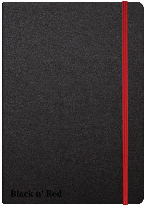 Oxford OXFORD N´RED business journal hard cover A5 black