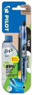 Długopisy - PILOT ECO Blister DŁUGOPIS B2P 07 x 1 czarny + 1 x wkład czarny - miniaturka - grafika 1