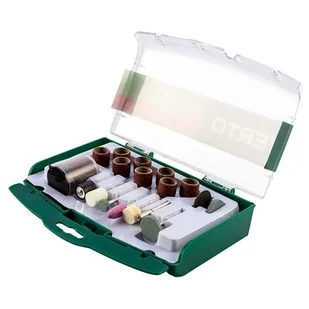 VERTO Akcesoria do miniszlifierki zestaw 71 szt, - Akcesoria do elektronarzędzi - miniaturka - grafika 1