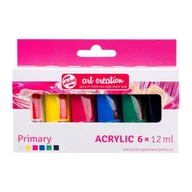 Przybory szkolne - Farby Akrylowe 6X12Ml Primary  Art       Creation Talens - miniaturka - grafika 1