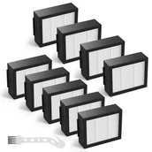 Filtry do odkurzaczy - Lacvik 9-pak zamiennych filtrów HEPA do iRobot Roomba evo, i, e, j serii: E5 E6 E7 i1 i3 i4 i5 i6 i7 i8 j7 i All Plus Version Robotic Odkurzacze (NIE FOT J7+) - miniaturka - grafika 1