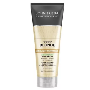 John Frieda Sheer Blonde szampon rozświetlający do włosów blond Highlight Activating new 250 ml - Szampony do włosów - miniaturka - grafika 1