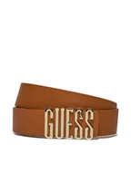 Paski - Guess Pasek Damski BW9069 P4135 Brązowy - miniaturka - grafika 1