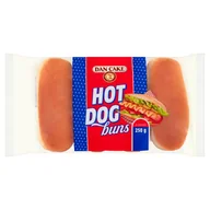 Zdrowa żywność - Dan Cake Hot Dog Buns 250G (X4Szt) - miniaturka - grafika 1