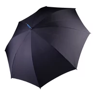 Parasole - Parasol damski długi KEMER 740763WBL-M2-282, granatowy - miniaturka - grafika 1