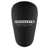 Piłka nożna - Proskary Ochraniacze pi��karskie Mini 10x6 cm Czarne / MiniShin Pads Black - miniaturka - grafika 1