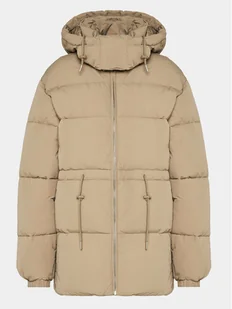 Outhorn Kurtka zimowa OTHAW23TDJAF251 Beżowy Regular Fit - Kurtki damskie - miniaturka - grafika 1