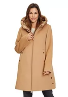 Kurtki damskie - Betty Barclay Damska kurtka 7324/1553 wełna, Golden Camel, 36 - miniaturka - grafika 1