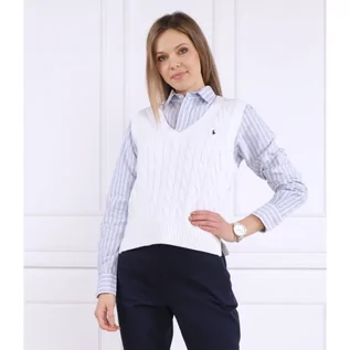 Kamizelki damskie - POLO RALPH LAUREN Kamizelka | Regular Fit - grafika 1