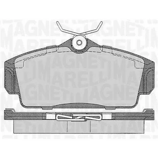 Klocki hamulcowe - komplet MAGNETI MARELLI 363916060344 - Klocki hamulcowe - miniaturka - grafika 1