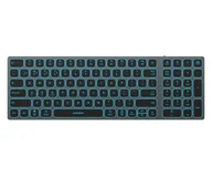 Klawiatury - Silver Monkey Alu Keys Mini Premium Backlight Black - miniaturka - grafika 1