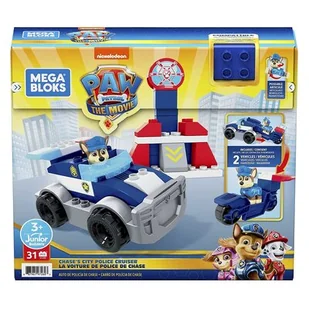 Mega Bloks PSI PATROL RADIOWÓZ CHASEA + FIGURKA GYJ00 - Figurki dla dzieci - miniaturka - grafika 1